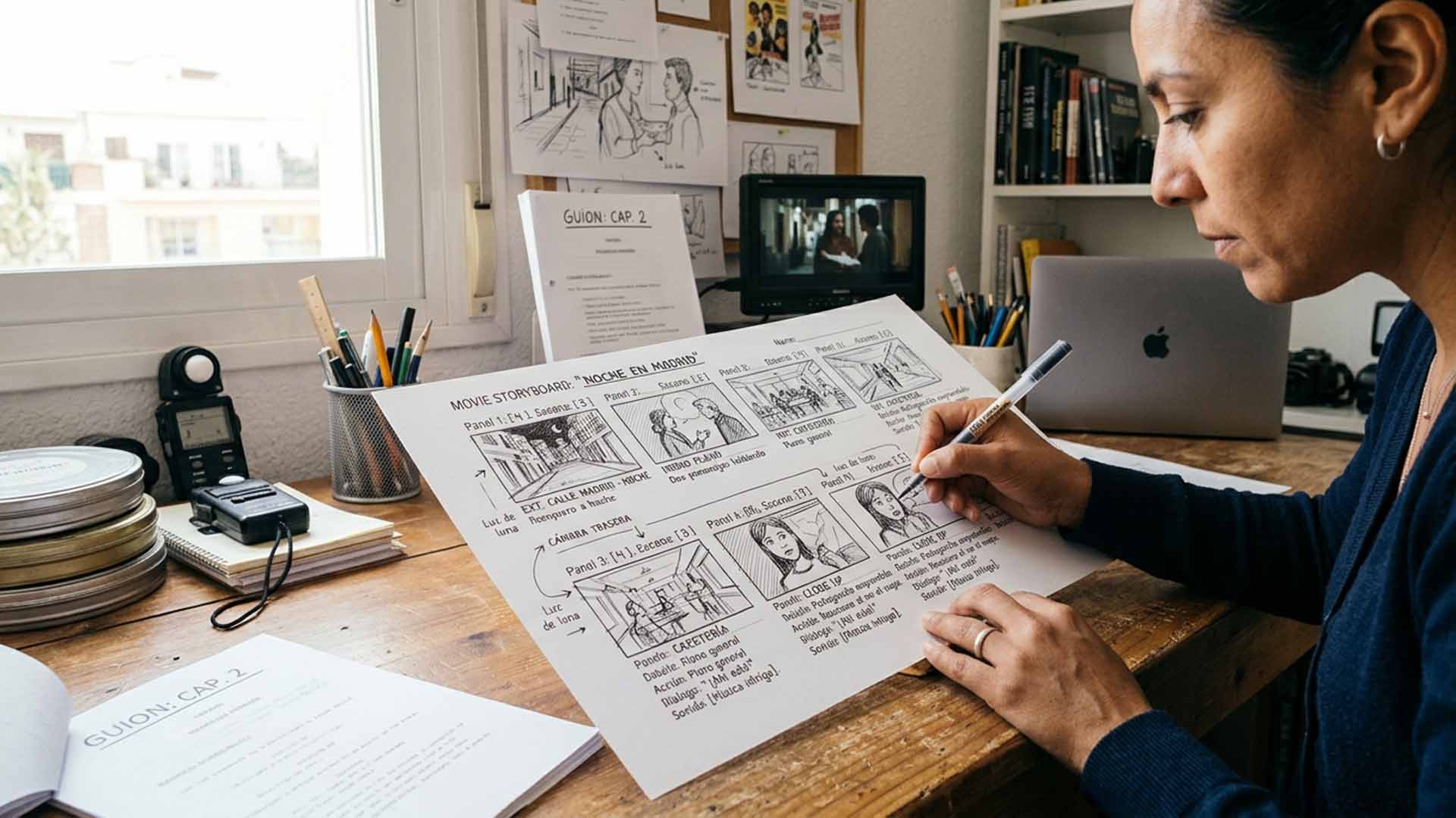 ¿Qué es un Storyboard Artist?